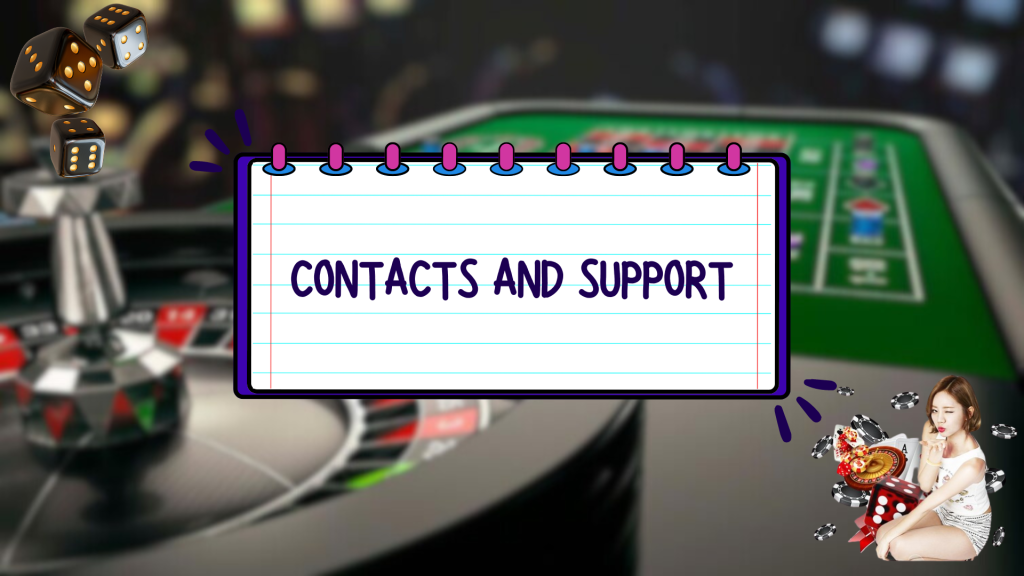 Contacts and Support