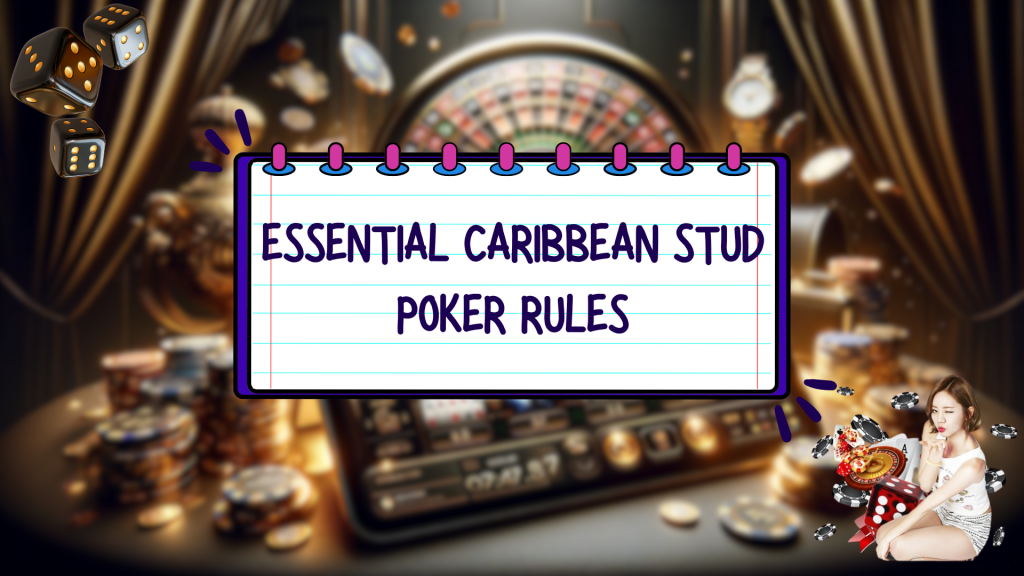 Essential Caribbean stud poker rules